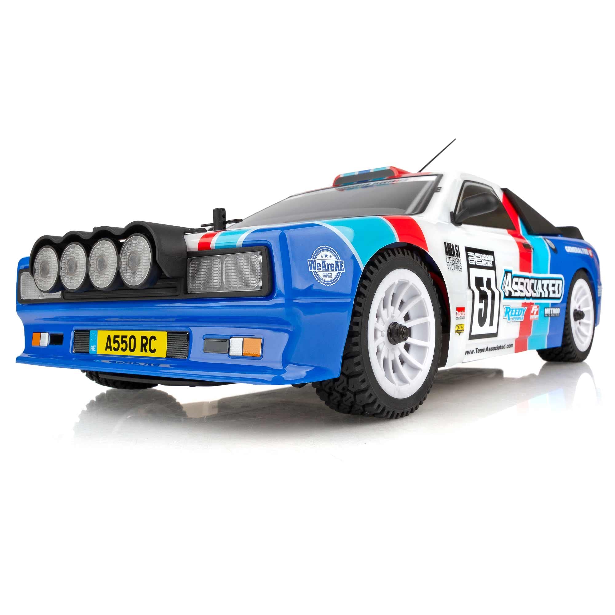 Amazon.com: Team Associated Apex2 Sport, A550 Rally Car RTR LiPo